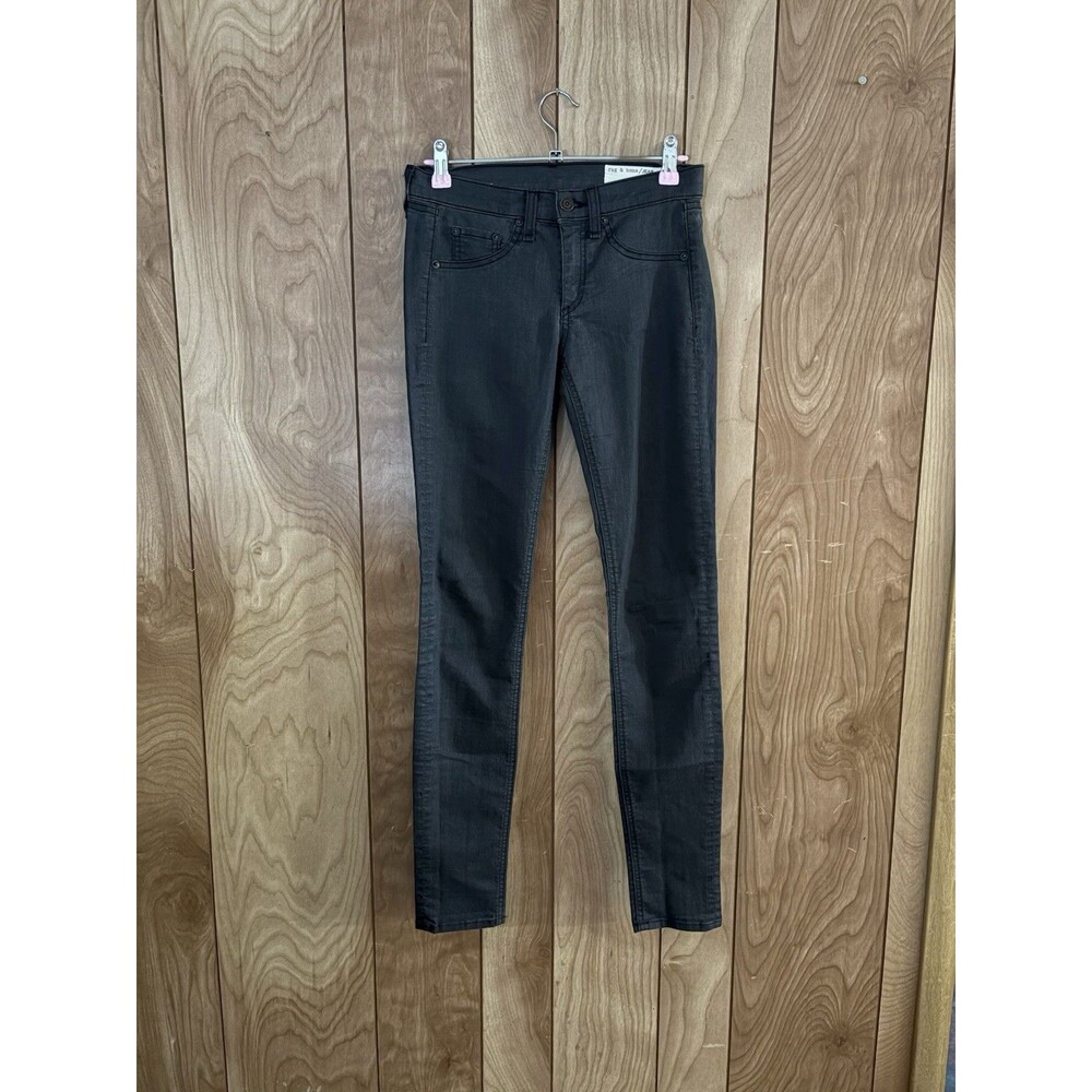 Rag & Bone Women’s Dark Gray Skinny Jeggings Jeans Size 26